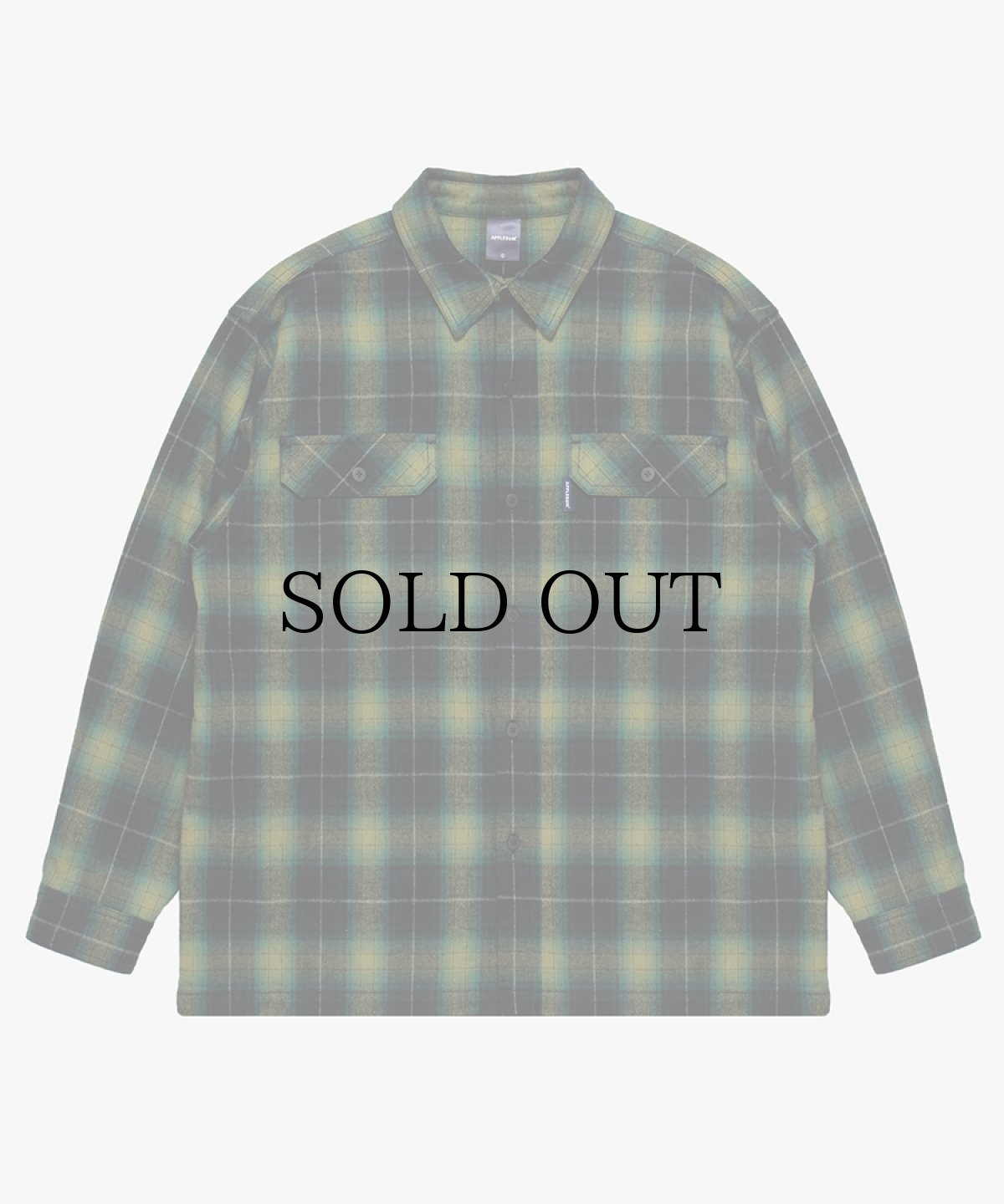 画像1: APPLEBUM(アップルバム) / Shaggy Check Nel Shirt (1)