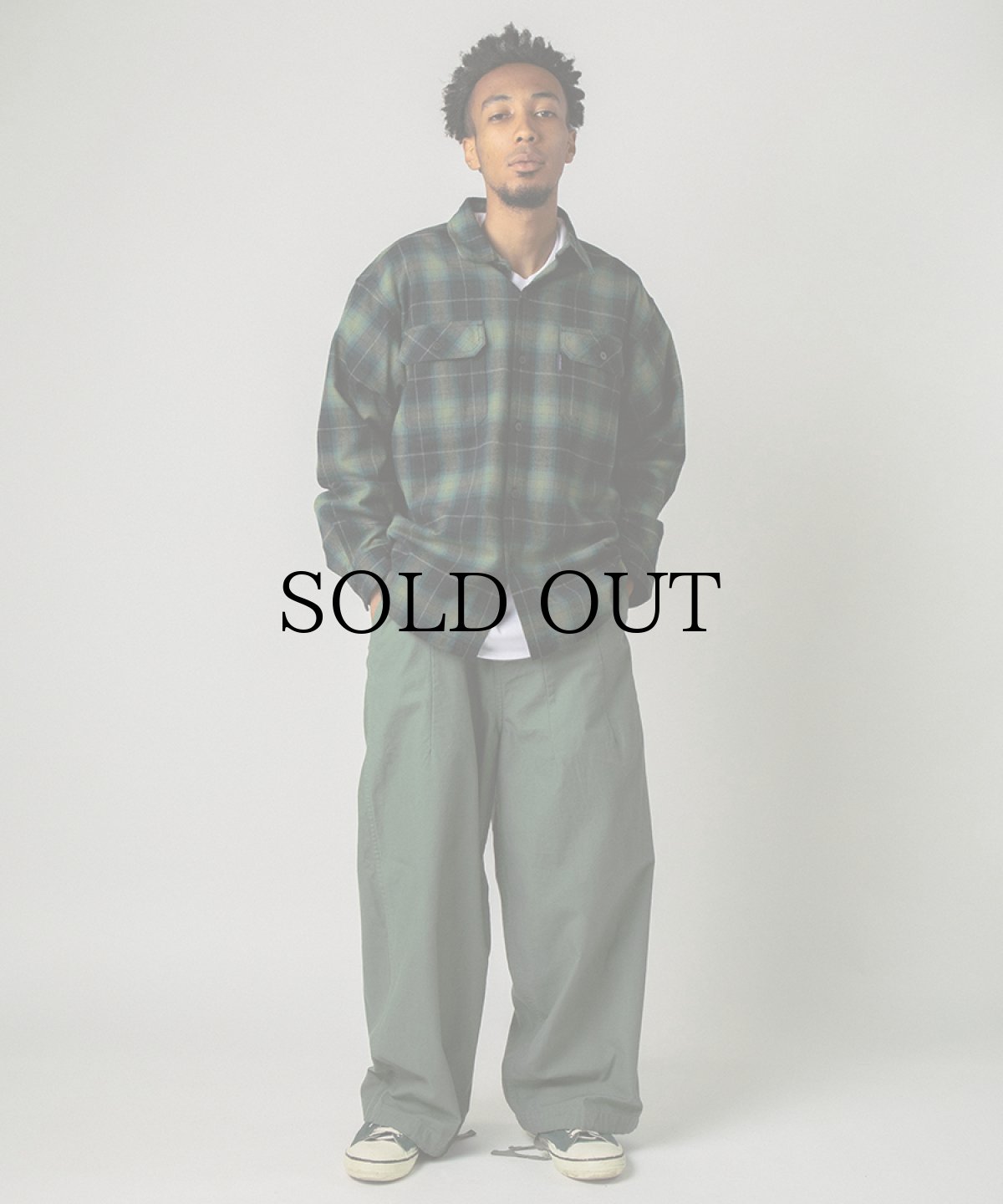 画像7: APPLEBUM(アップルバム) / Shaggy Check Nel Shirt (7)