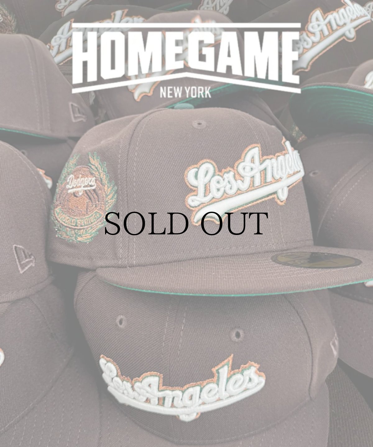 画像3: NEW ERA / 59FIFTY Los Angeles Dodgers WORLD SERIES BURNT WOOD (3)