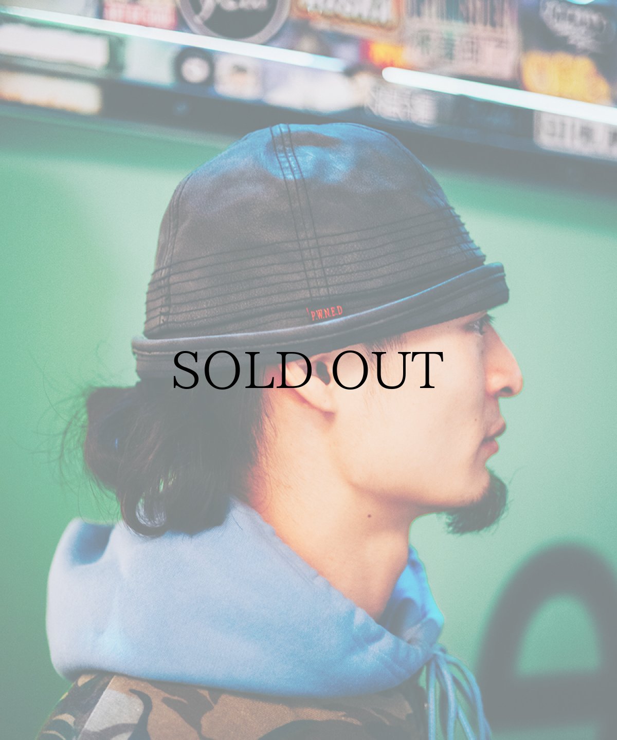 画像7: PWNED(パウンド) / FAUX LEATHER BACKETHAT (7)