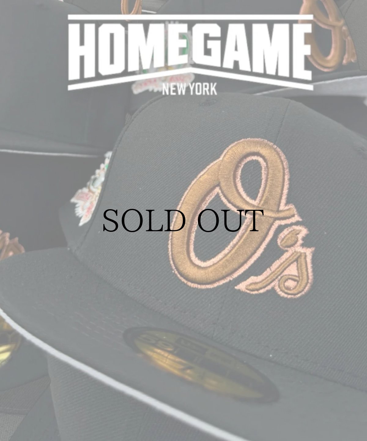画像3: NEW ERA / 59FIFTY BALTIMORE ORIOLES 50TH ANNIVERSARY BLACK (3)