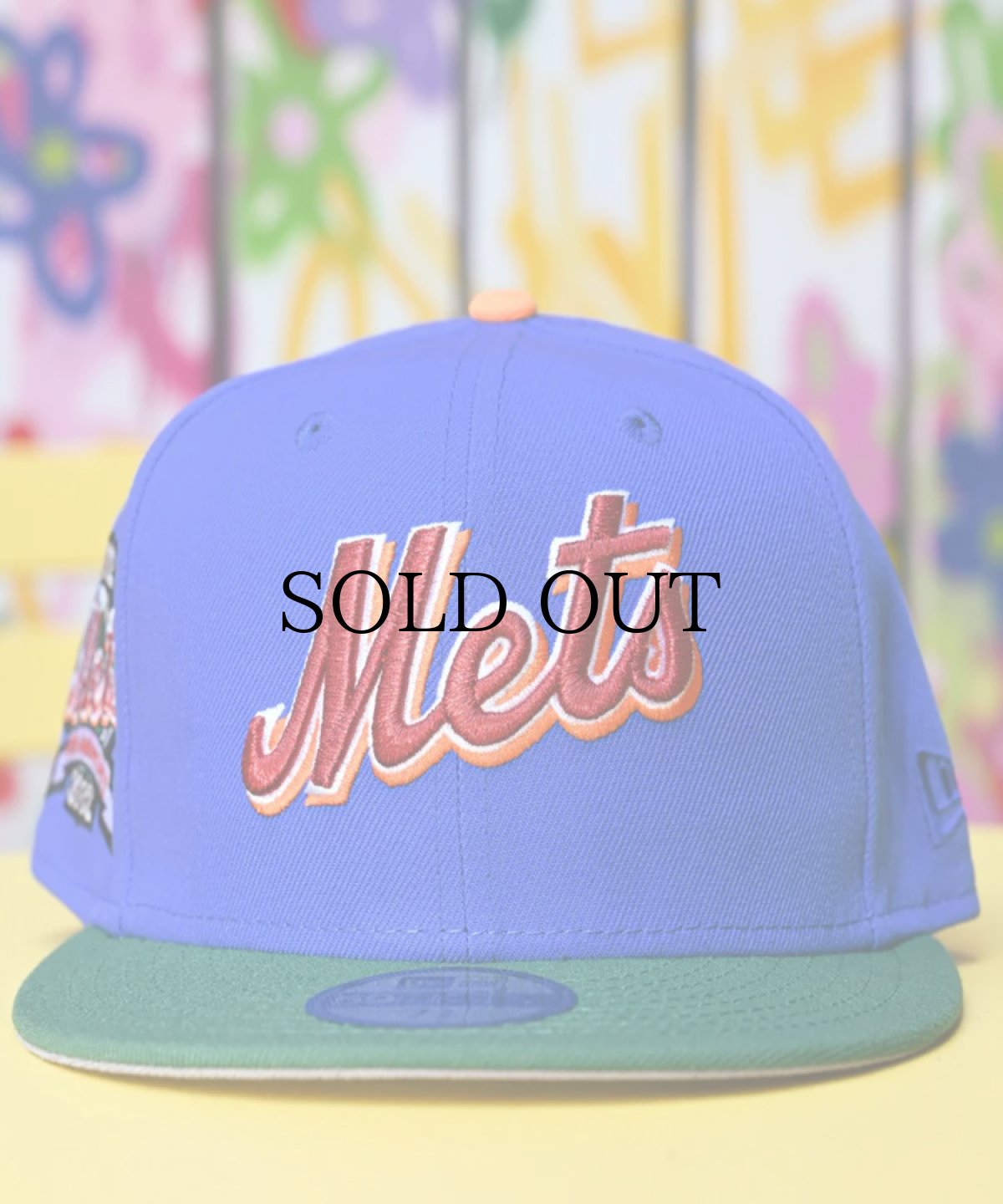 画像2: NEW ERA / 59FIFTY NEW YORK METS CO 40TH ANV BLUE/KELLY (2)