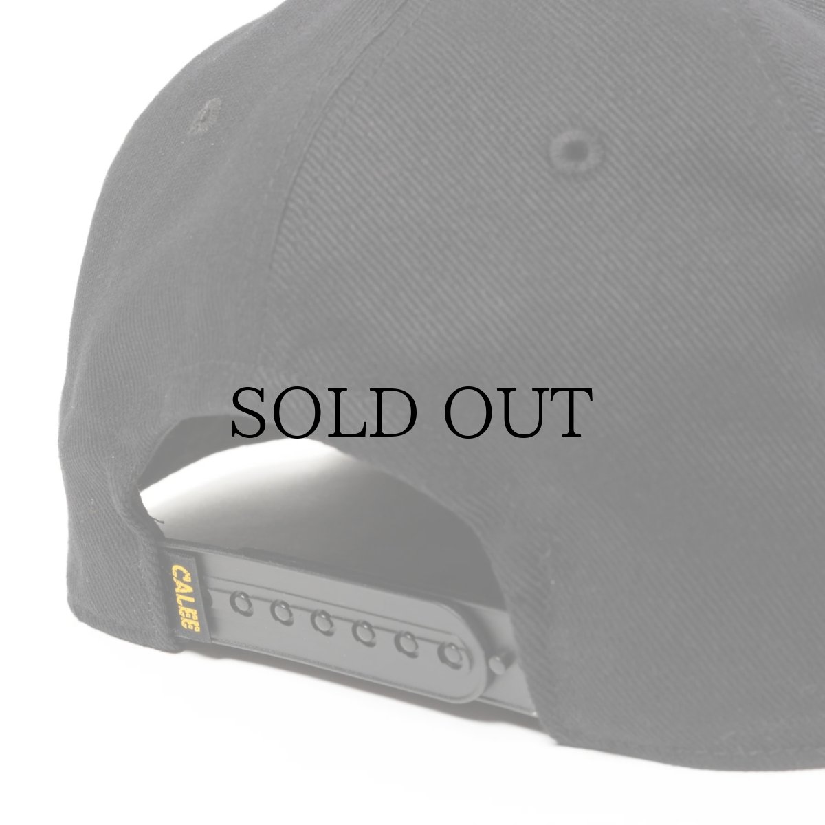 画像7: CALEE(キャリー) / CALEE LOGO TWILL CAP (7)