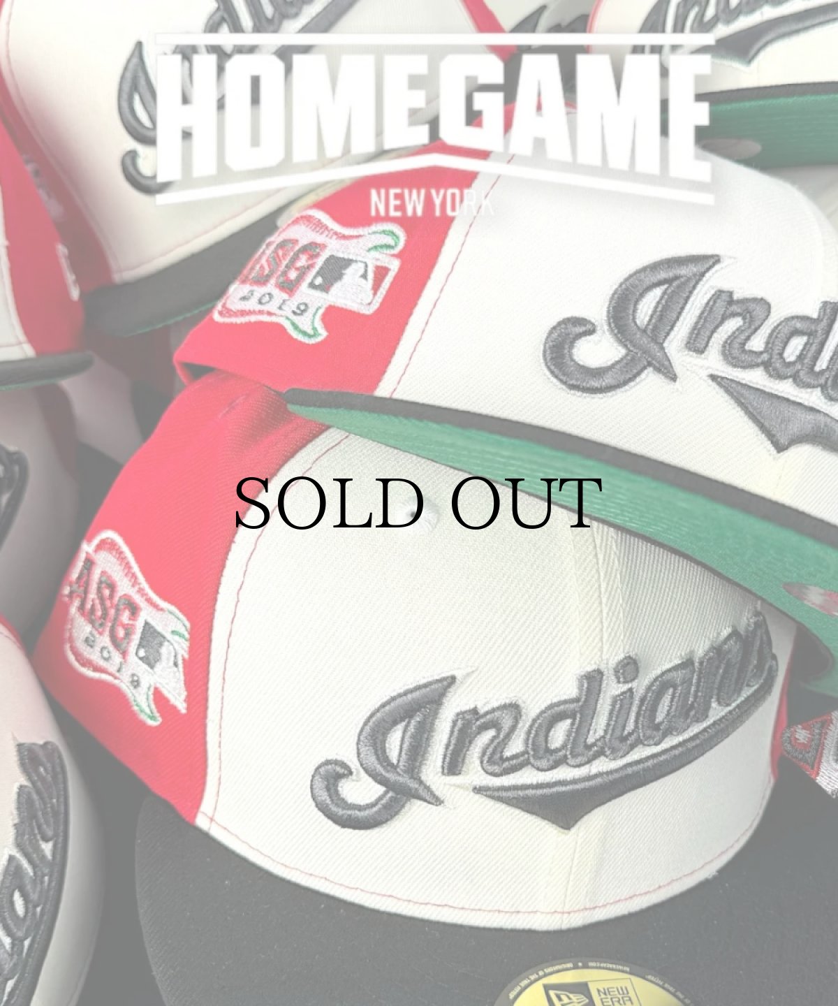 画像3: NEW ERA / 59FIFTY Cleveland Indians ALL STAR GAME 2019 FRONT DOOR RED/BLACK (3)