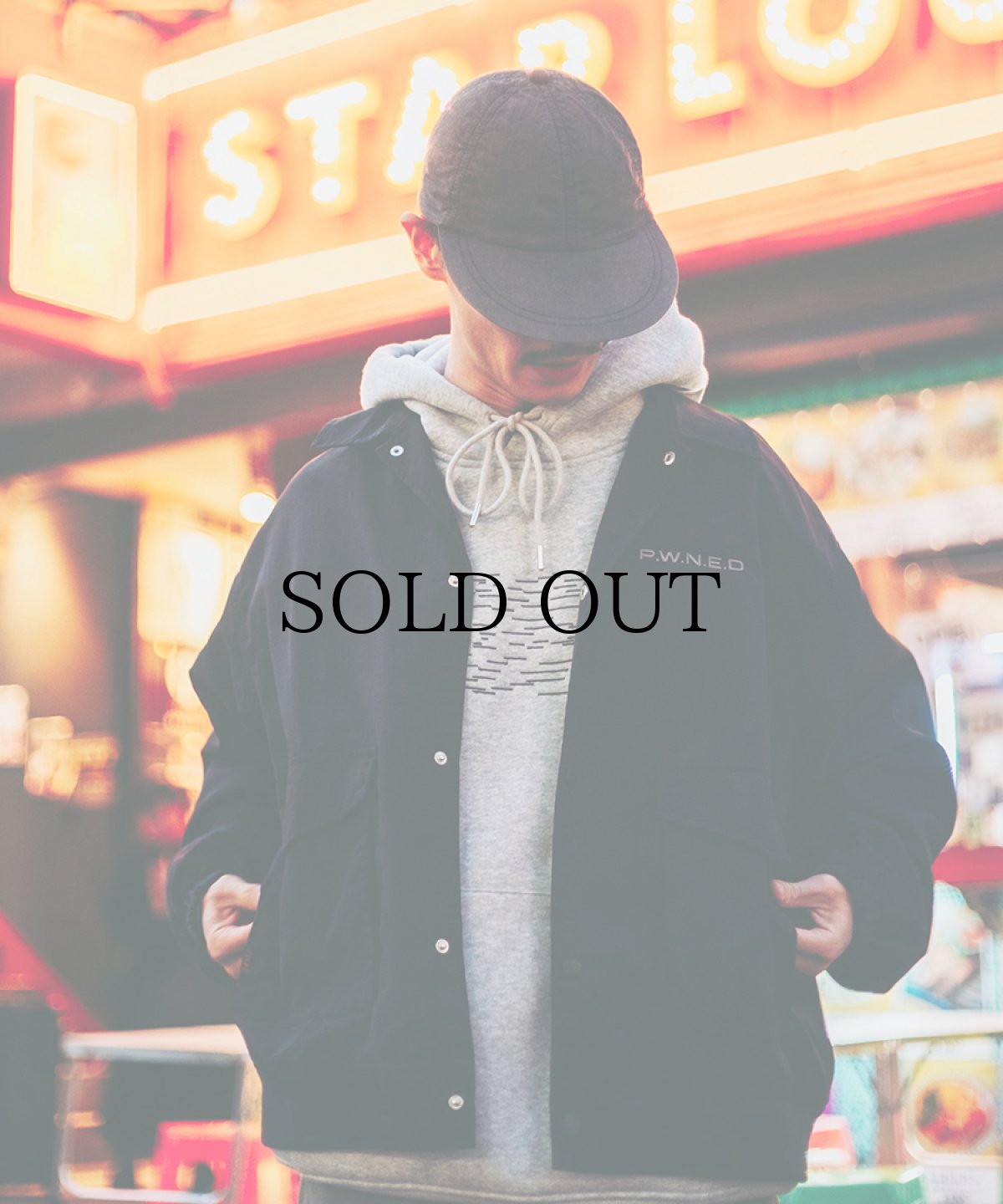 画像8: PWNED(パウンド) / NYLON WIDE JACKET (8)