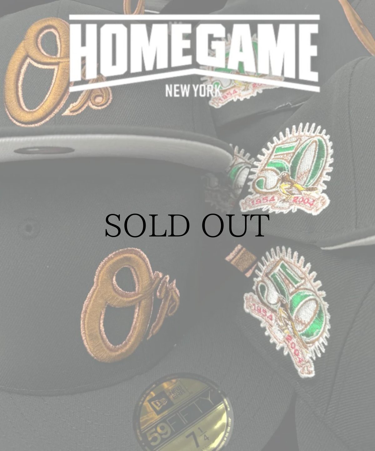 画像2: NEW ERA / 59FIFTY BALTIMORE ORIOLES 50TH ANNIVERSARY BLACK (2)