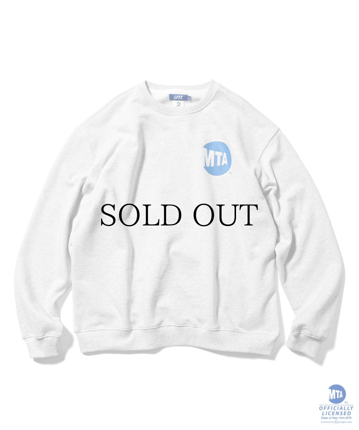 画像3: LFYT(ラファイエット) / LFYT x MTA Metro Card CREW SWEAT (3)