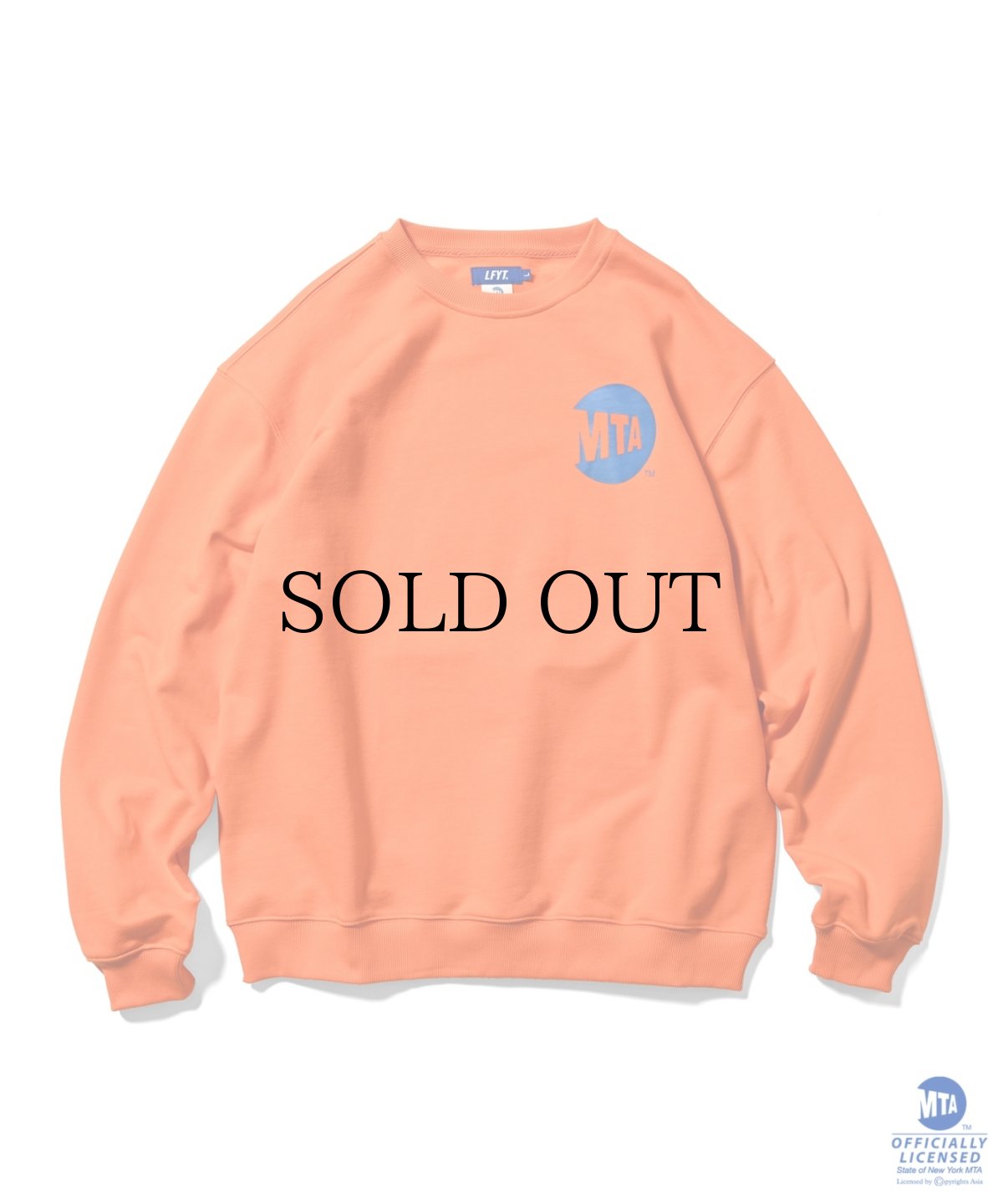 画像4: LFYT(ラファイエット) / LFYT x MTA Metro Card CREW SWEAT (4)