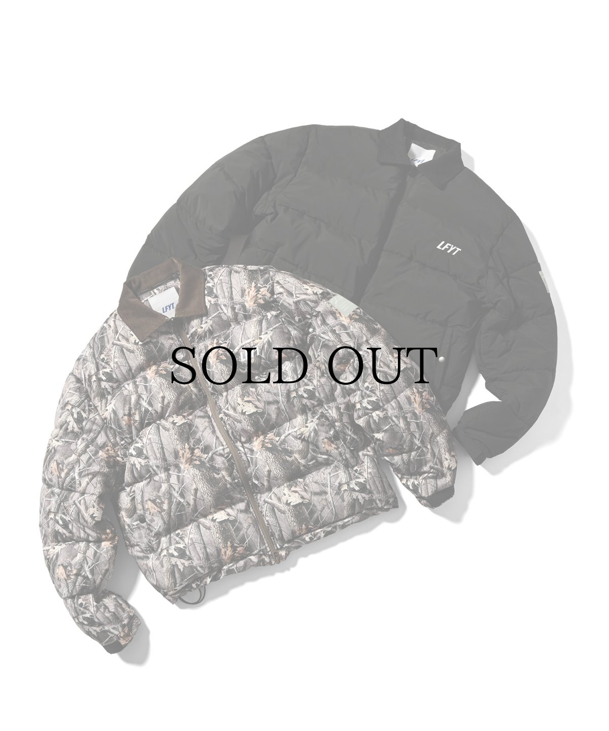 画像2: LFYT(ラファイエット) / CORDUROY COLLAR PUFFER JACKET (2)