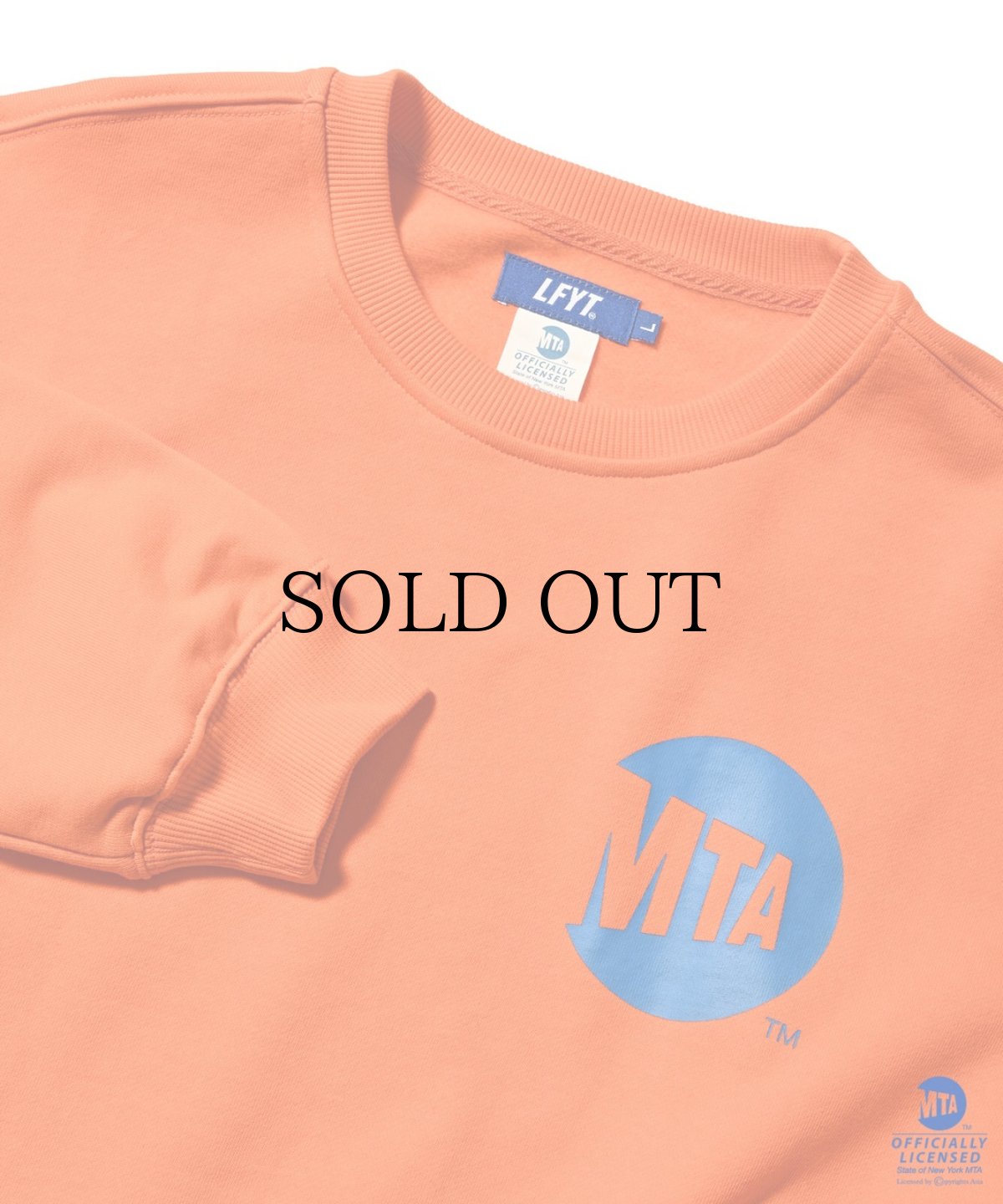 画像10: LFYT(ラファイエット) / LFYT x MTA Metro Card CREW SWEAT (10)