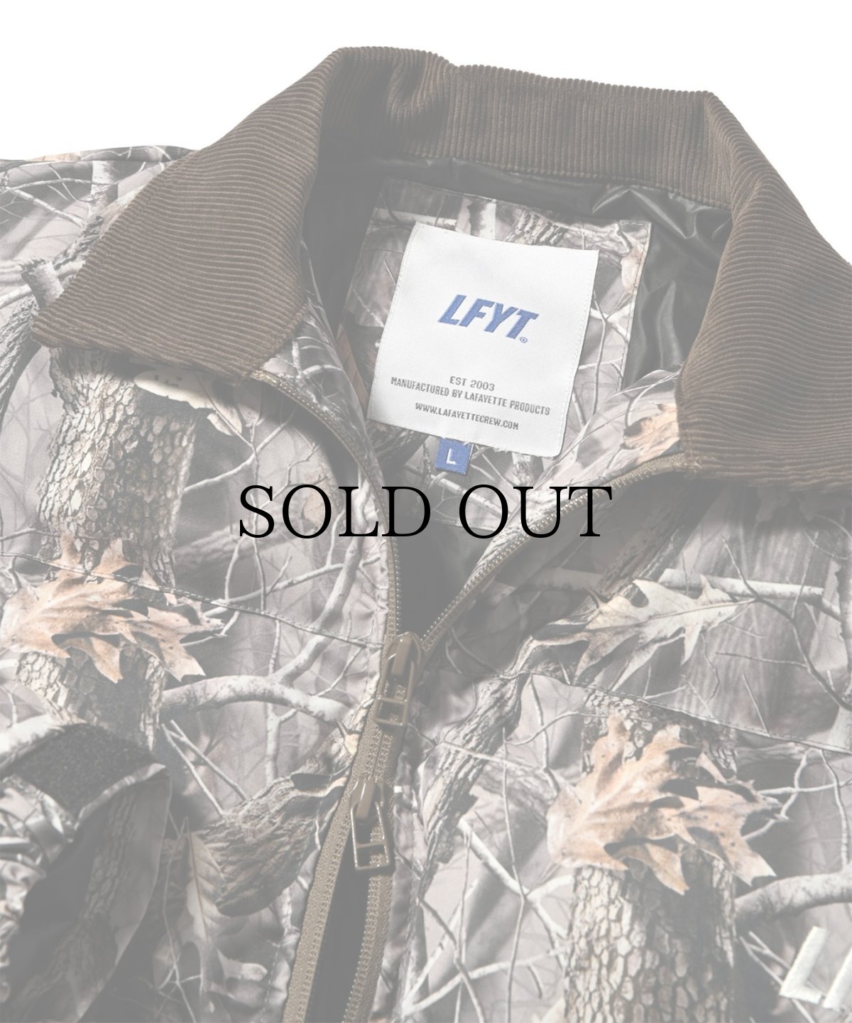 画像10: LFYT(ラファイエット) / CORDUROY COLLAR PUFFER JACKET (10)