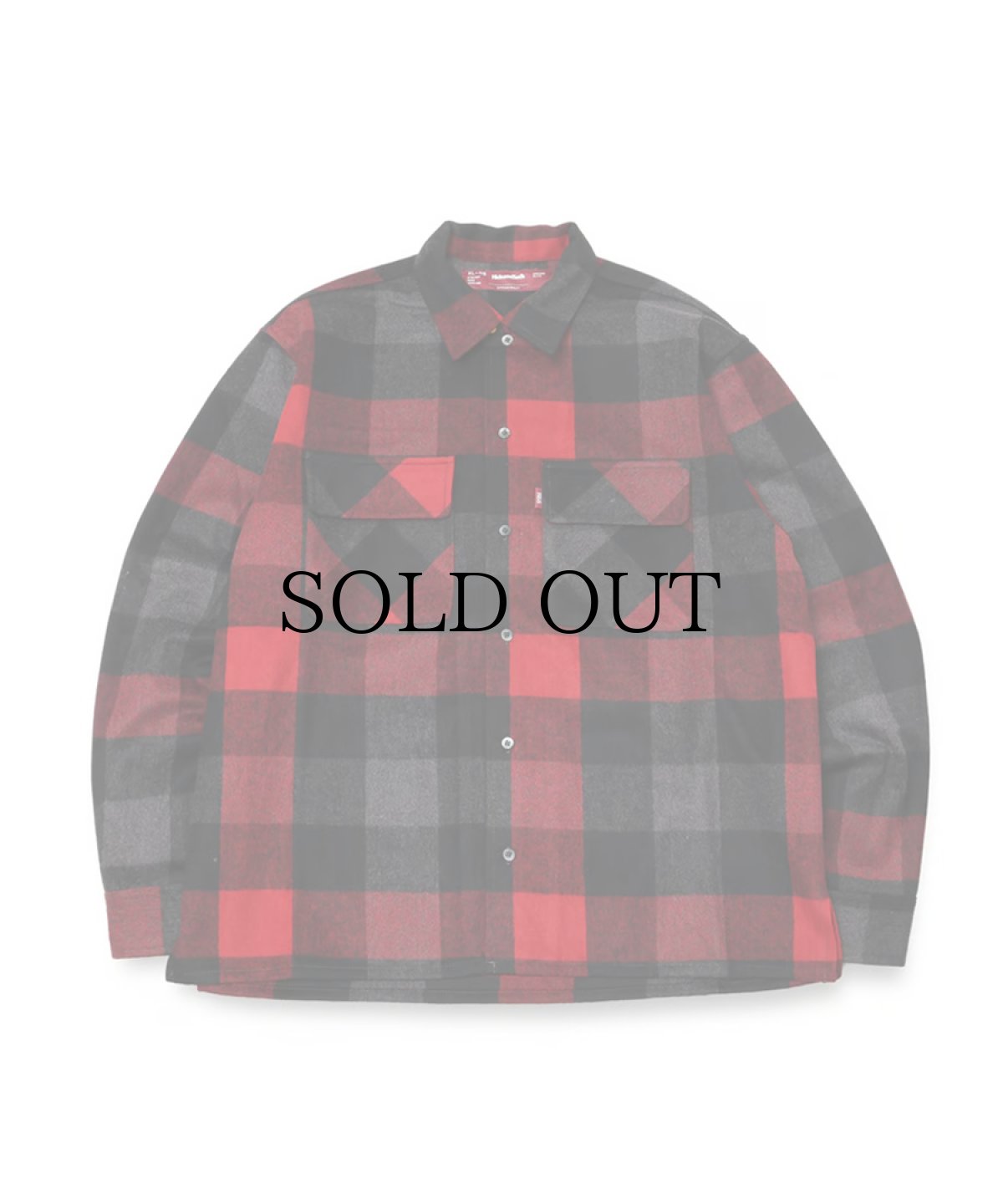 画像2: HIDEANDSEEK(ハイドアンドシーク) / Buffalo Check Shirt Jacket(24aw) (2)