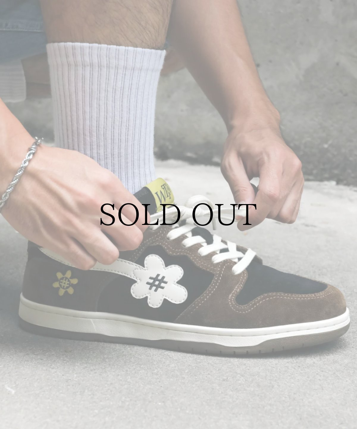 画像2: WATER THE PLANT / "TRUFFLE" KICKS 2.0 | BROWN BLACK (2)