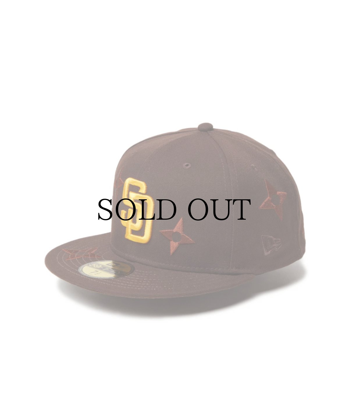 画像1: NEW ERA / 59FIFTY MLB Flower Embroidery サンディエゴ・パドレス (1)