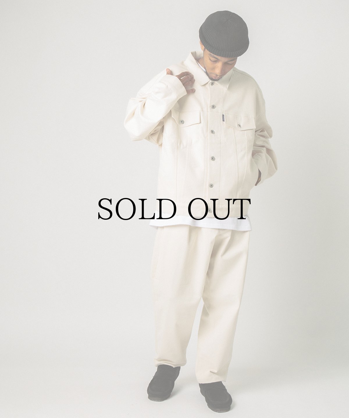 画像12: APPLEBUM(アップルバム) / Loose Color Stretch Tapered Pants (12)