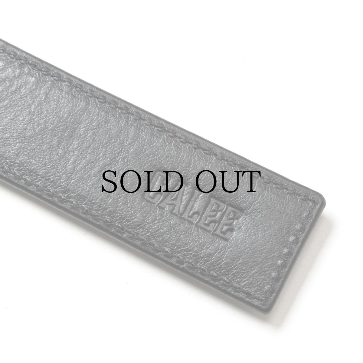 画像6: CALEE(キャリー) / STUDS LEATHER FLAT SHORT KEY RING (6)