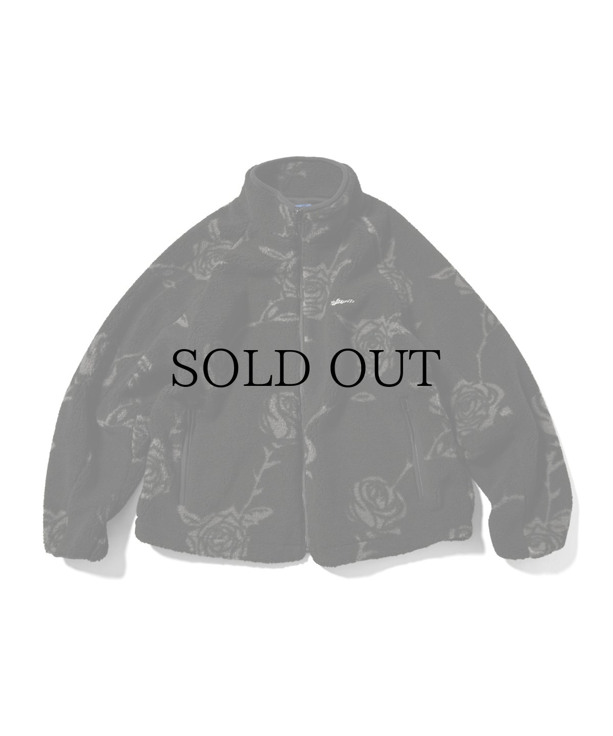 画像4: LFYT(ラファイエット) / ROSE ALLOVER PATTERNED FLEECE JACKET (4)
