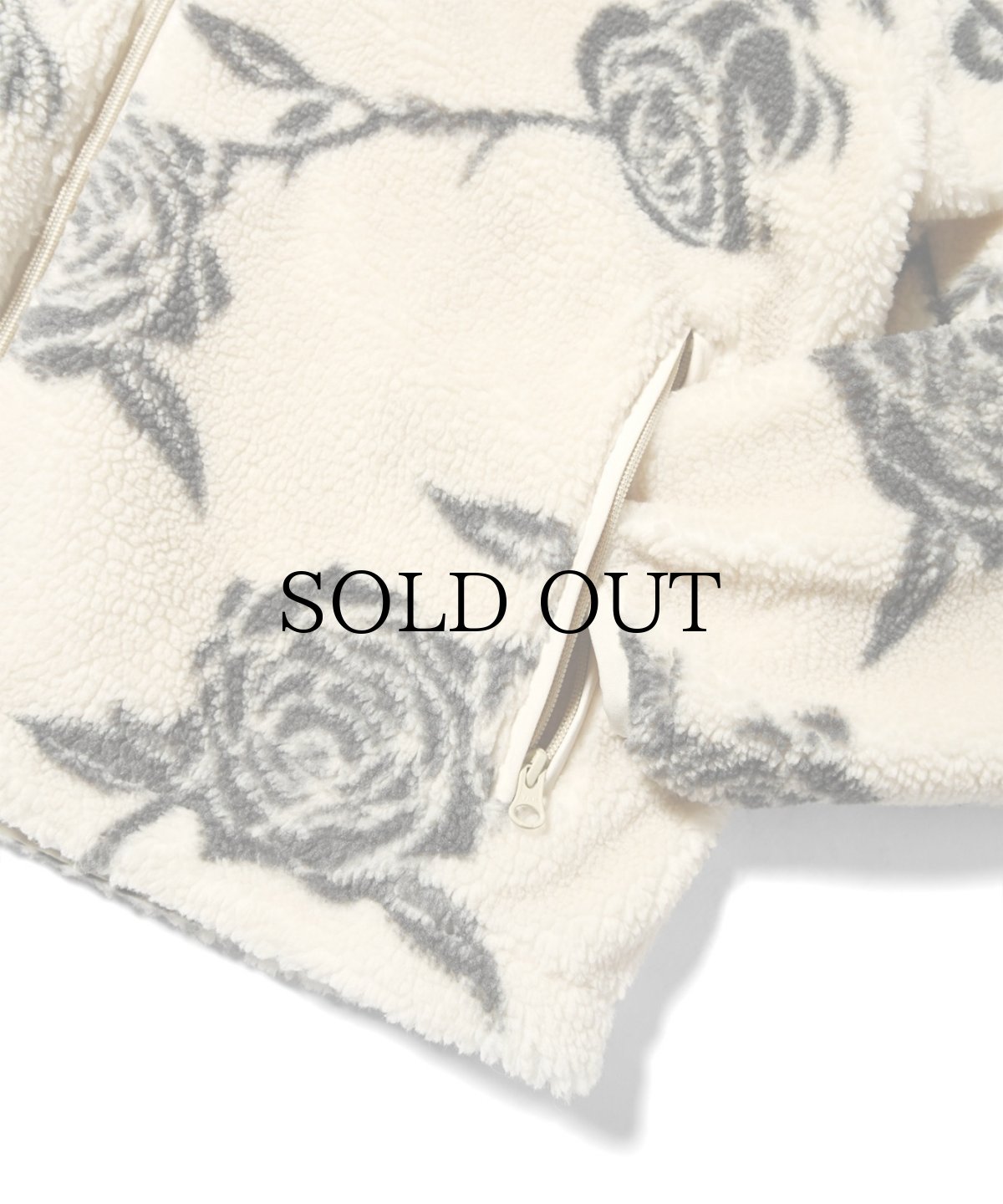 画像11: LFYT(ラファイエット) / ROSE ALLOVER PATTERNED FLEECE JACKET (11)