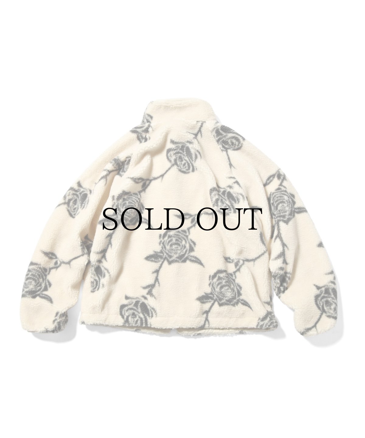 画像5: LFYT(ラファイエット) / ROSE ALLOVER PATTERNED FLEECE JACKET (5)