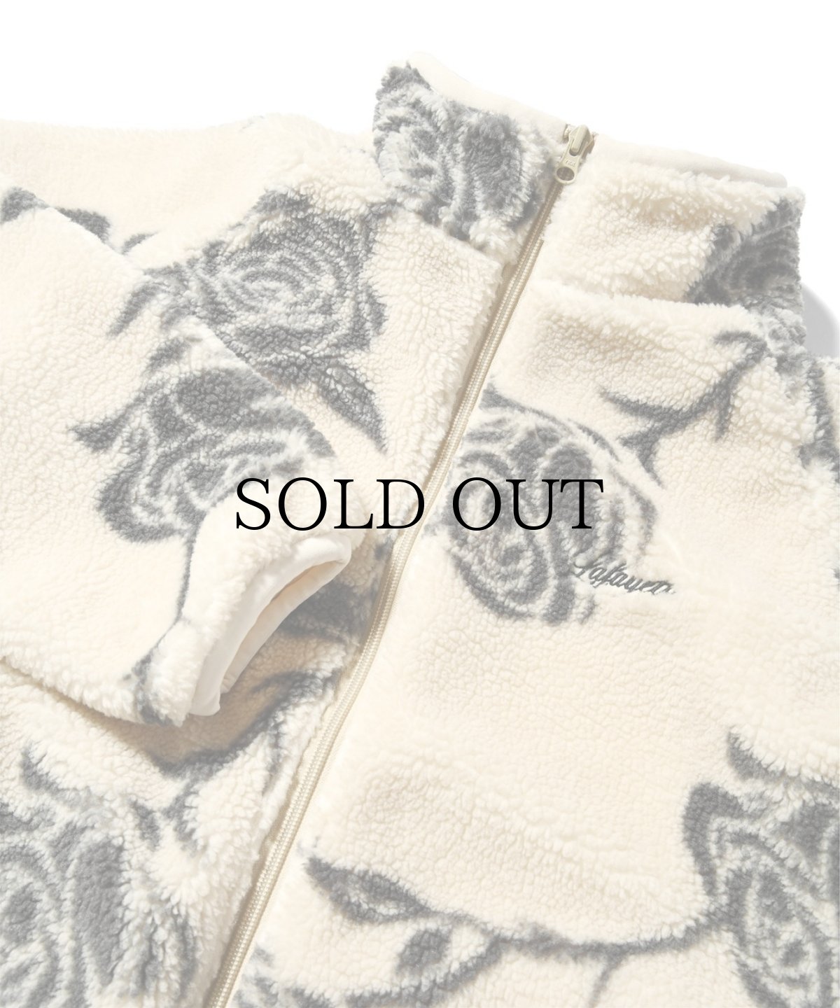 画像7: LFYT(ラファイエット) / ROSE ALLOVER PATTERNED FLEECE JACKET (7)