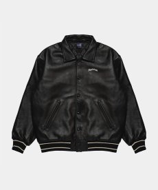 画像3: APPLEBUM(アップルバム) / All Leather Stadium Jacket (3)