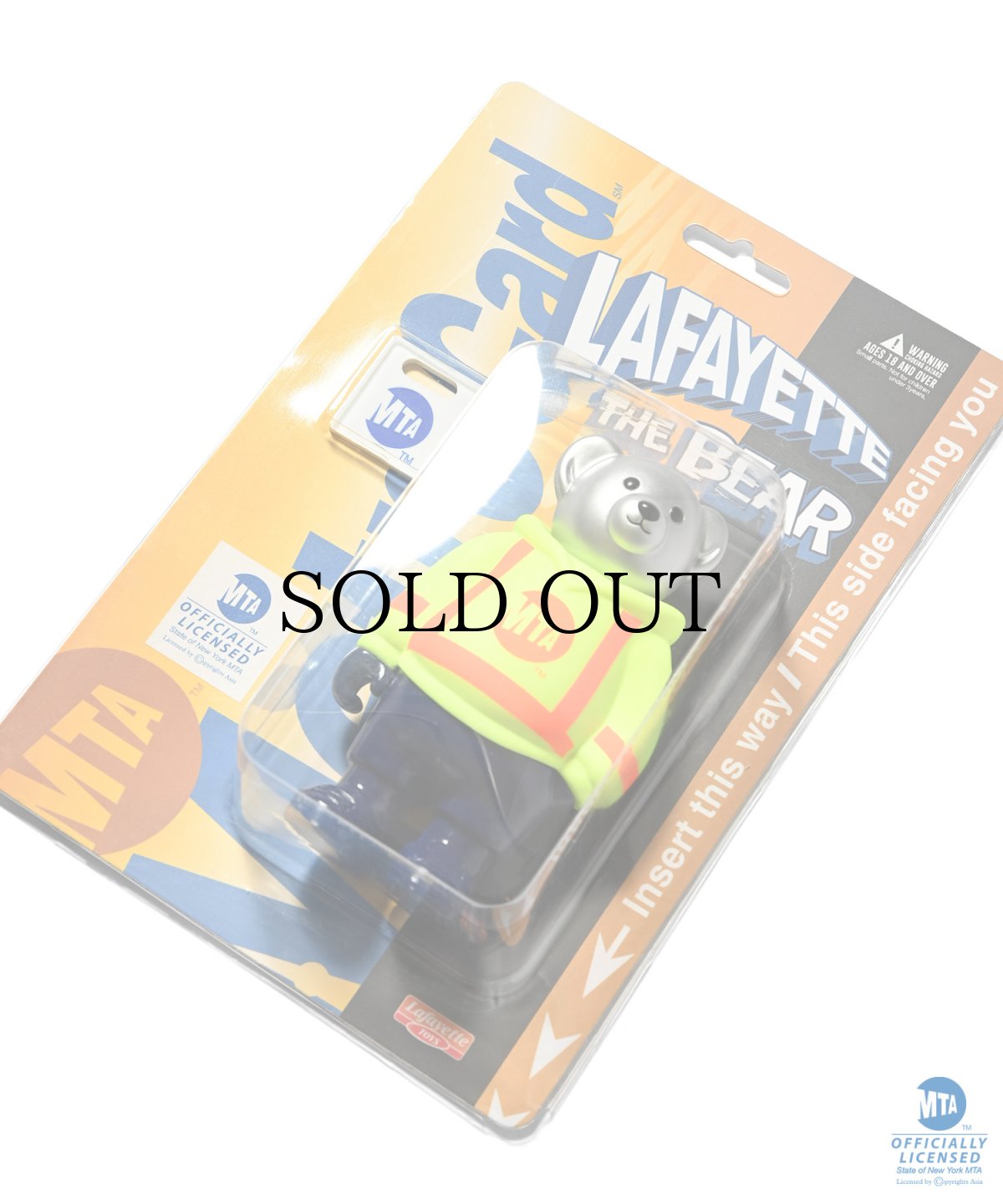 画像2: LFYT(ラファイエット) / LFYT × MTA KNICK KNACKS TOY Lafayette BEAR (2)