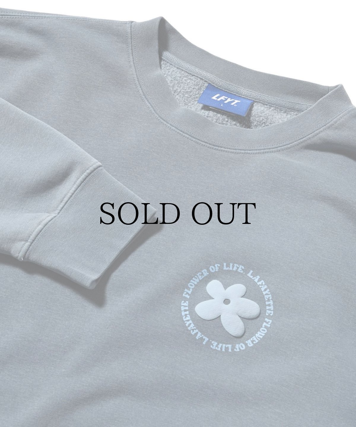 画像11: LFYT(ラファイエット) /  PIGMENT DYED FLOWER CREW SWEAT (11)