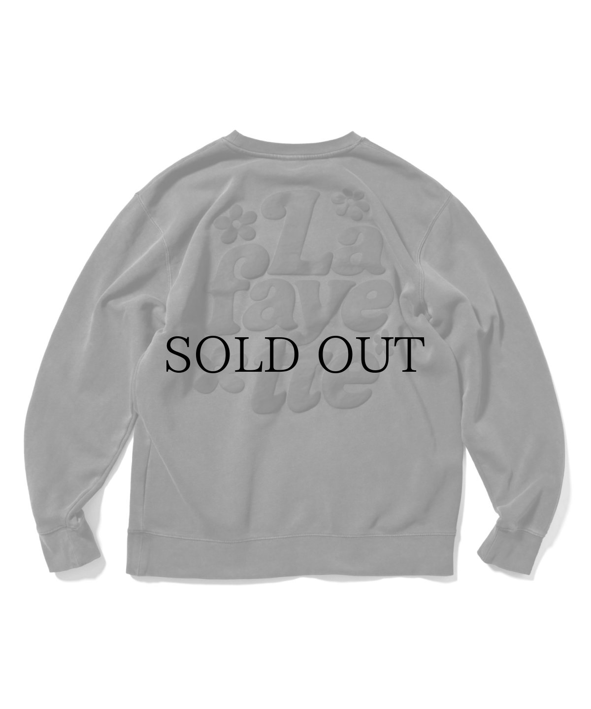 画像4: LFYT(ラファイエット) /  PIGMENT DYED FLOWER CREW SWEAT (4)