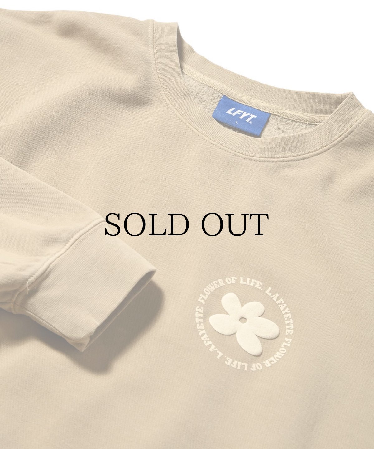 画像7: LFYT(ラファイエット) /  PIGMENT DYED FLOWER CREW SWEAT (7)
