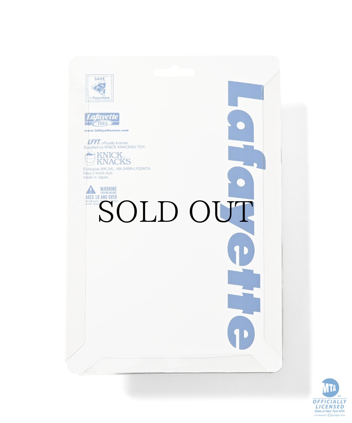 画像3: LFYT(ラファイエット) / LFYT × MTA KNICK KNACKS TOY Lafayette BEAR (3)