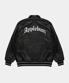 画像2: APPLEBUM(アップルバム) / All Leather Stadium Jacket (2)