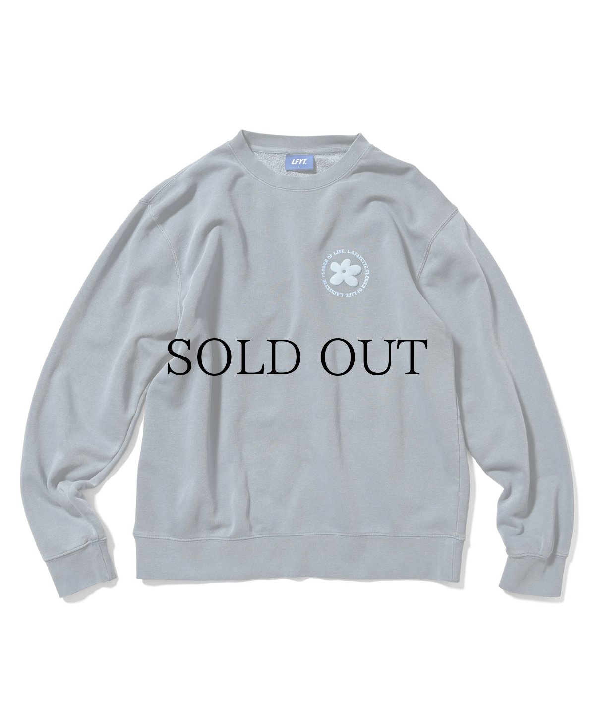画像10: LFYT(ラファイエット) /  PIGMENT DYED FLOWER CREW SWEAT (10)