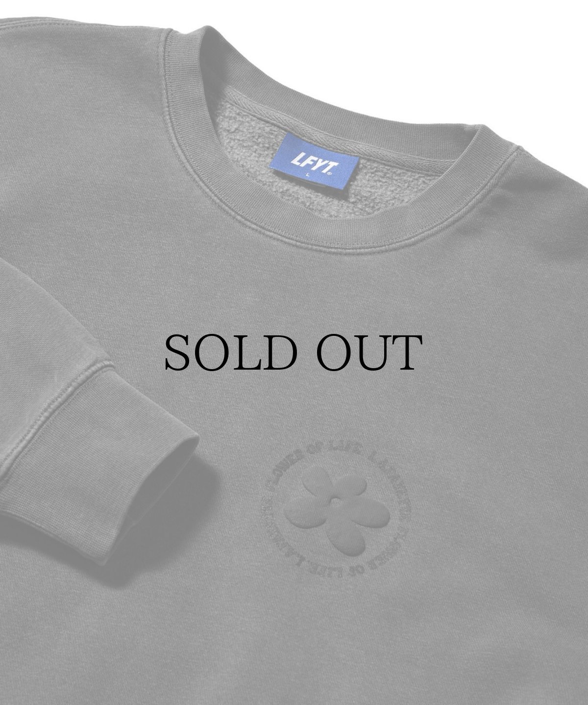 画像3: LFYT(ラファイエット) /  PIGMENT DYED FLOWER CREW SWEAT (3)