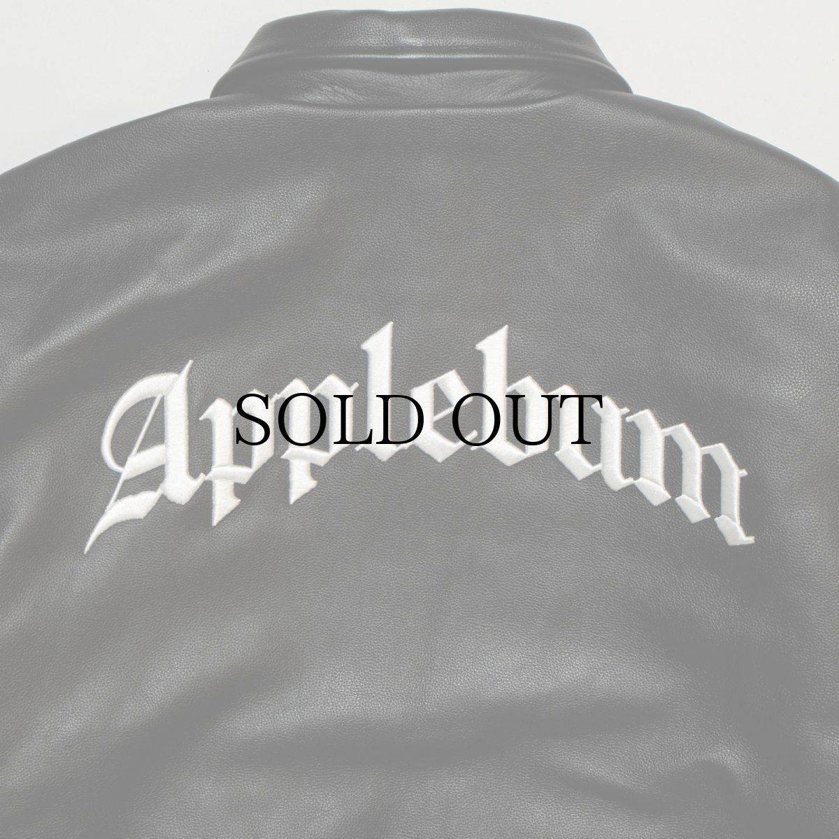 画像9: APPLEBUM(アップルバム) / All Leather Stadium Jacket (9)