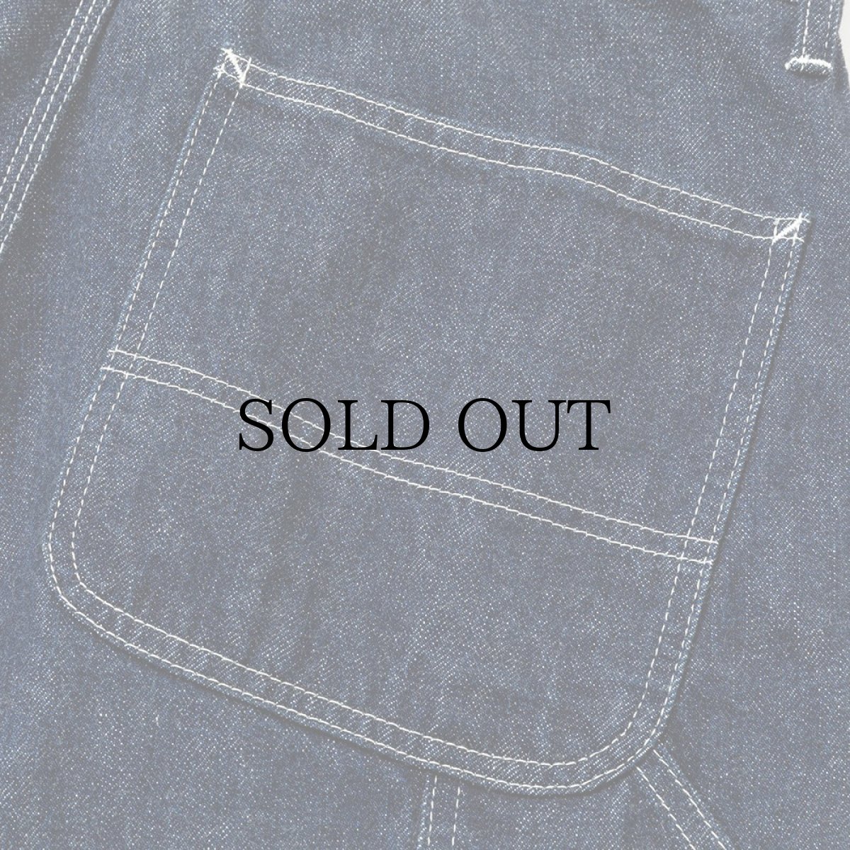 画像7: CALEE(キャリー) / VINTAGE REPRODUCT DENIM PAINTER PANTS ＜OW＞ (7)