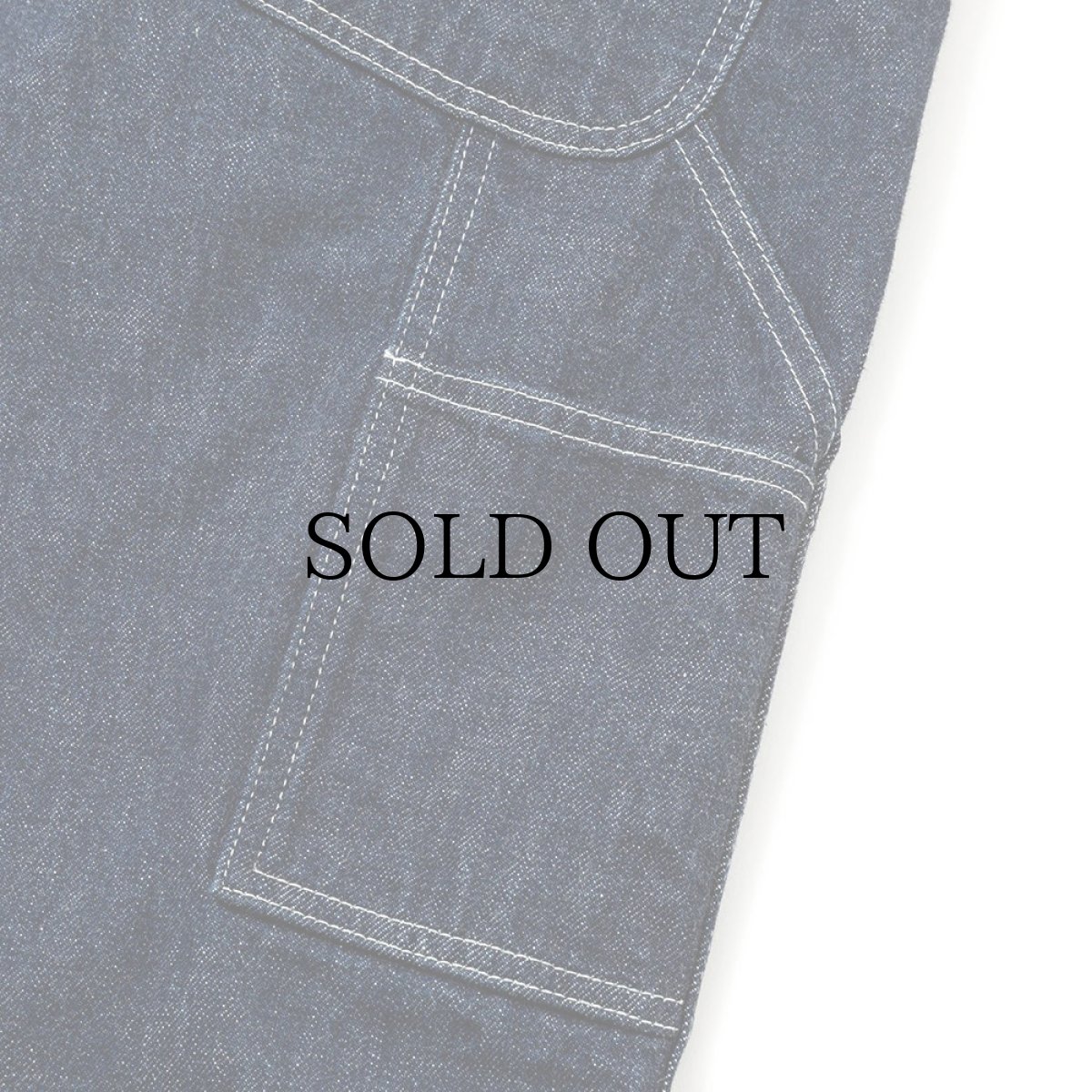 画像8: CALEE(キャリー) / VINTAGE REPRODUCT DENIM PAINTER PANTS ＜OW＞ (8)