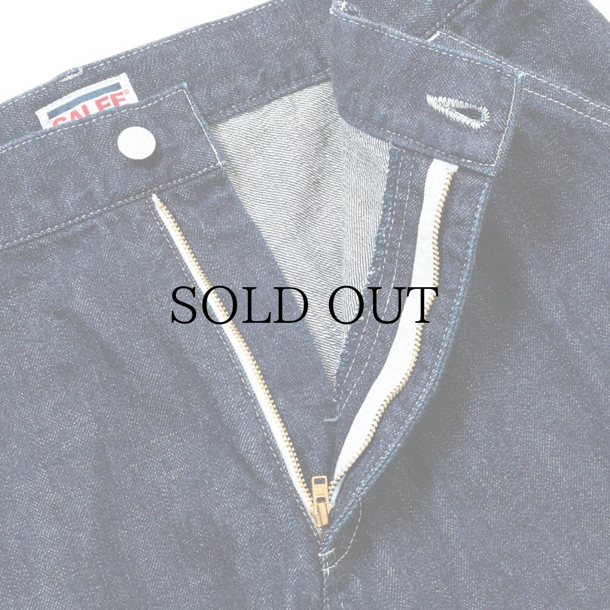 画像6: CALEE(キャリー) / VINTAGE REPRODUCT DENIM PAINTER PANTS ＜OW＞ (6)