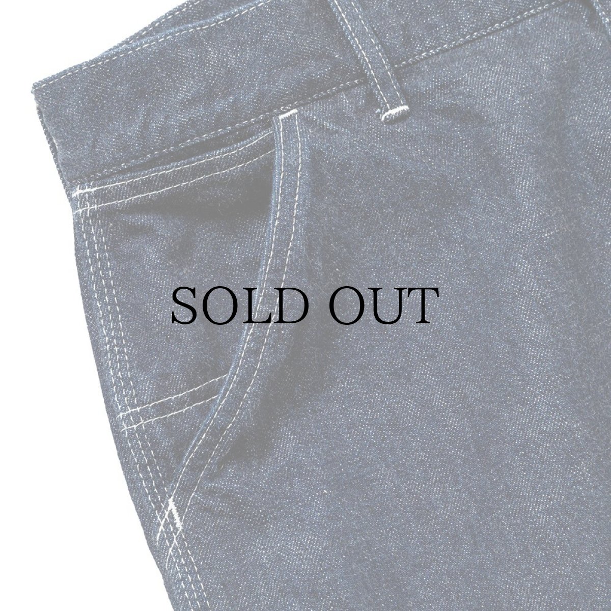 画像5: CALEE(キャリー) / VINTAGE REPRODUCT DENIM PAINTER PANTS ＜OW＞ (5)