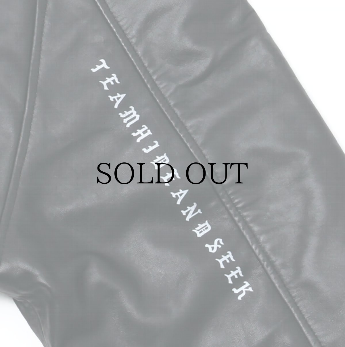 画像3: HIDEANDSEEK(ハイドアンドシーク) / Zip Leather Jacket (3)