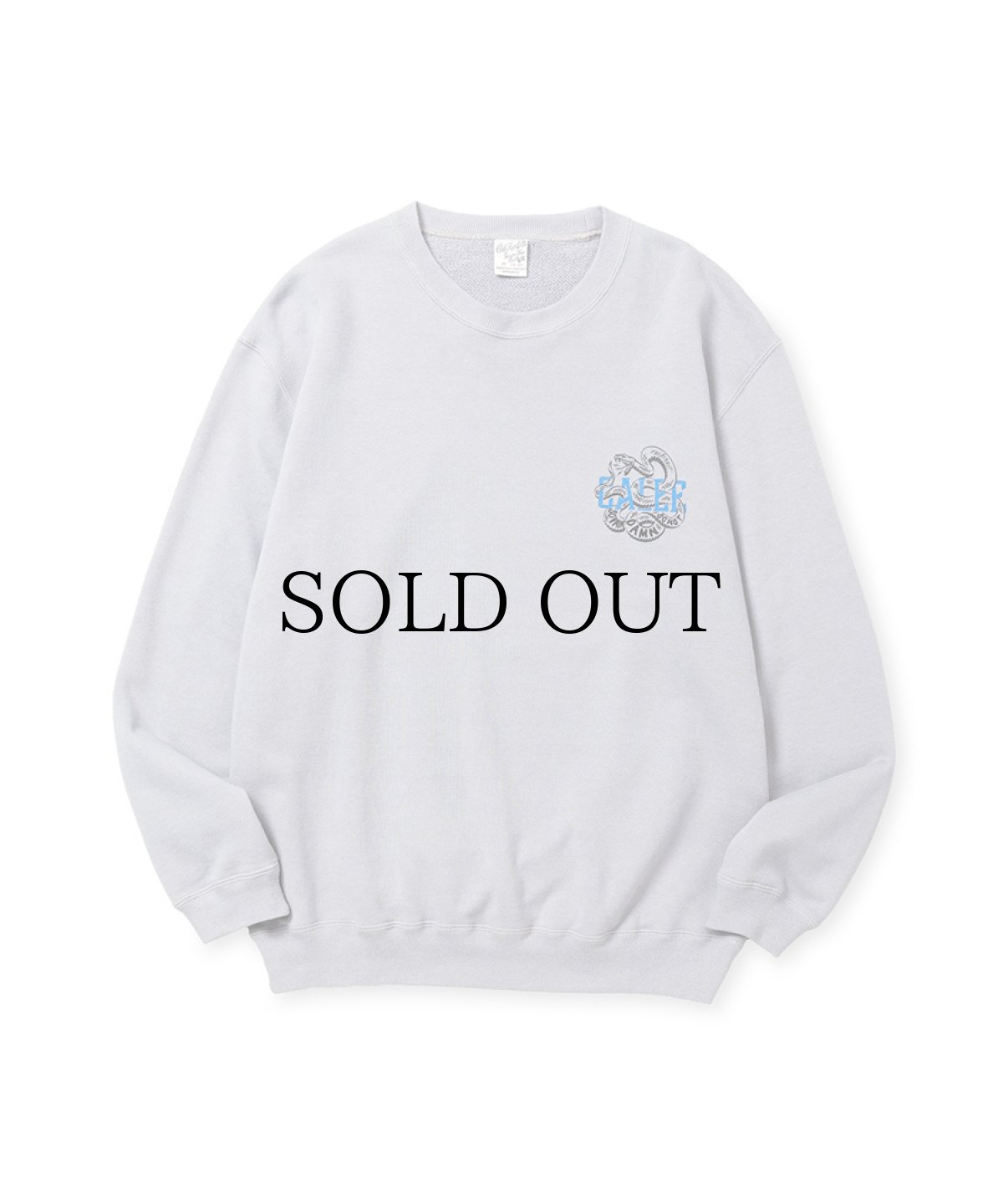 画像3: CALEE(キャリー) / CALEE SNAKE LOGO CREW NECK SW (3)