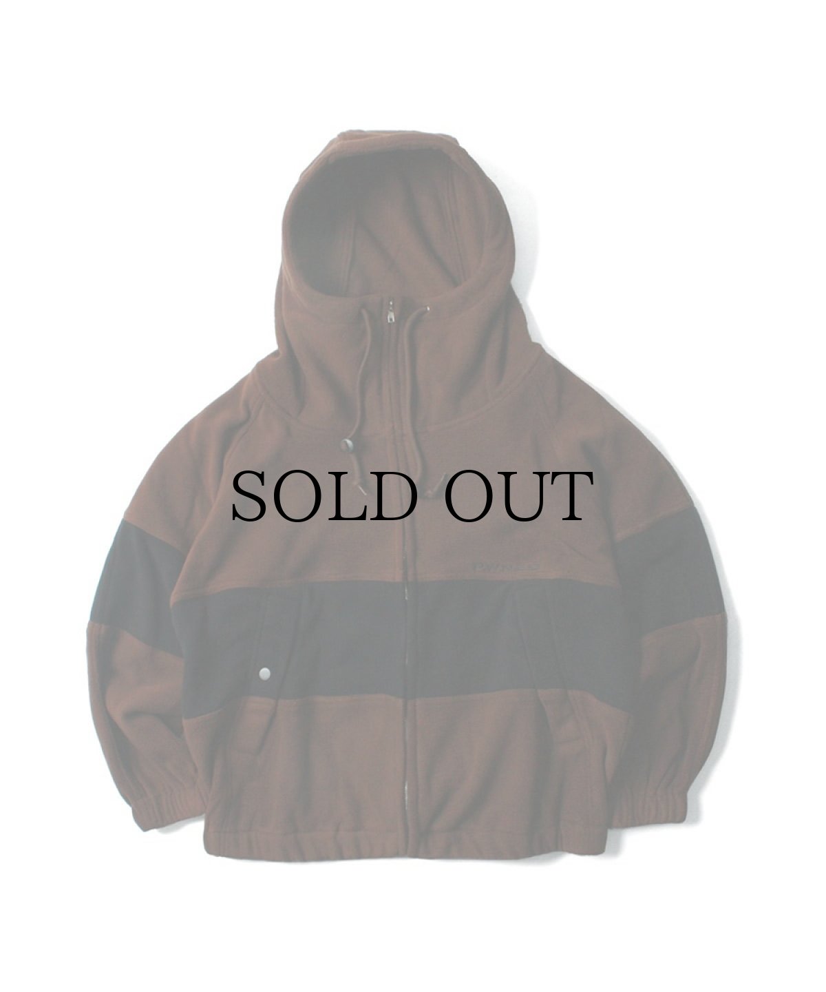 画像3: PWNED(パウンド) / HIGH COLLAR FLEECE JACKET (3)