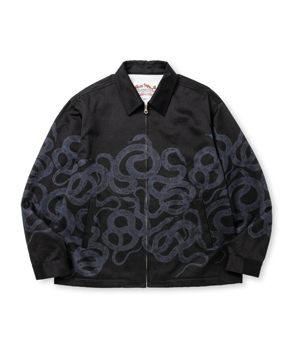 CALEE(キャリー) ジャケット WEST POINT SWING TOP ＜SNAKE