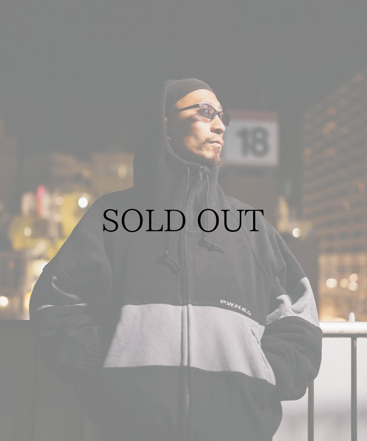 画像12: PWNED(パウンド) / HIGH COLLAR FLEECE JACKET (12)