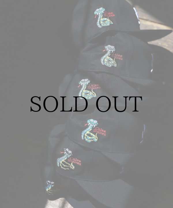 CALEE(キャリー) キャップ EMBROIDERY ORIENTAL SNAKE LOGO
