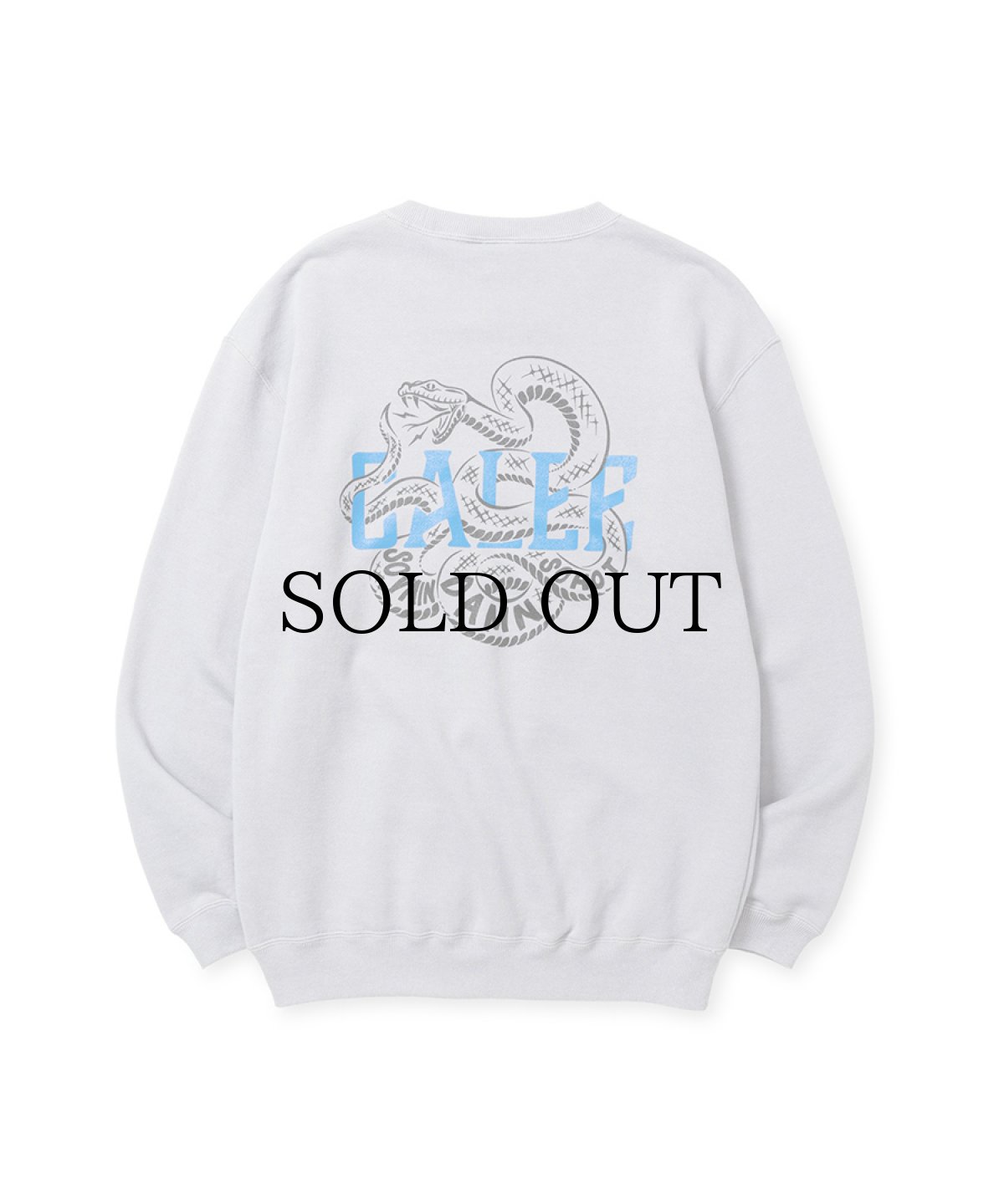 画像4: CALEE(キャリー) / CALEE SNAKE LOGO CREW NECK SW (4)