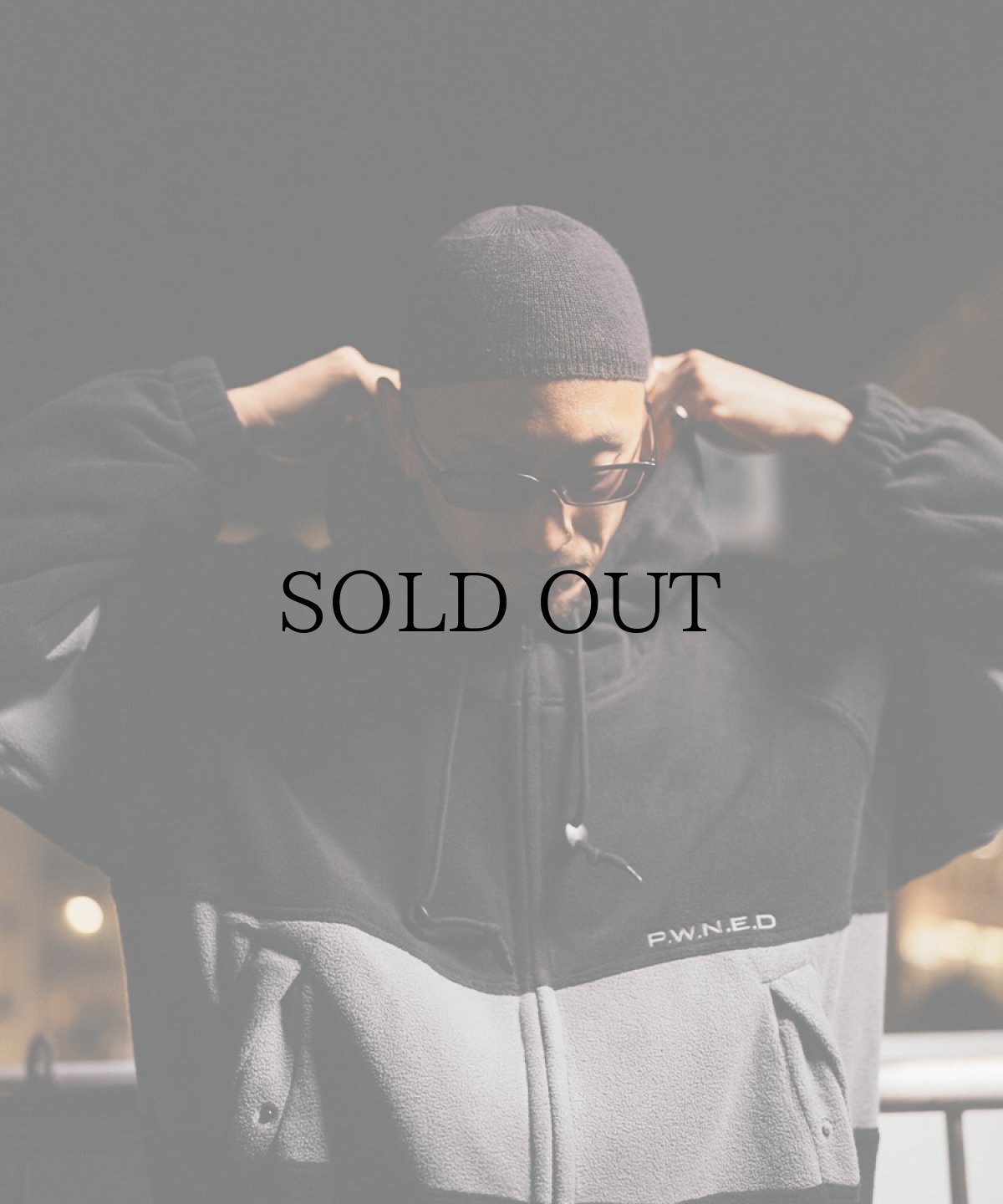 画像11: PWNED(パウンド) / HIGH COLLAR FLEECE JACKET (11)