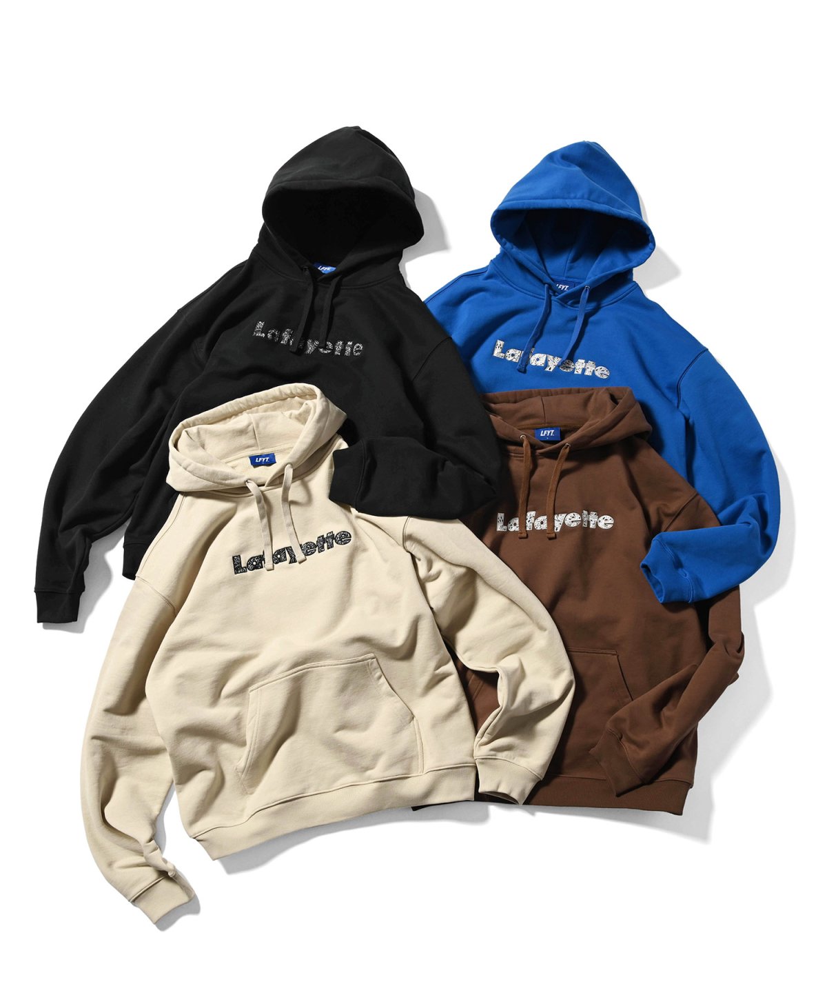 画像2: 【20%OFF】 LFYT(ラファイエット) / Lafayette PAISLEY LOGO HOODIE (2)