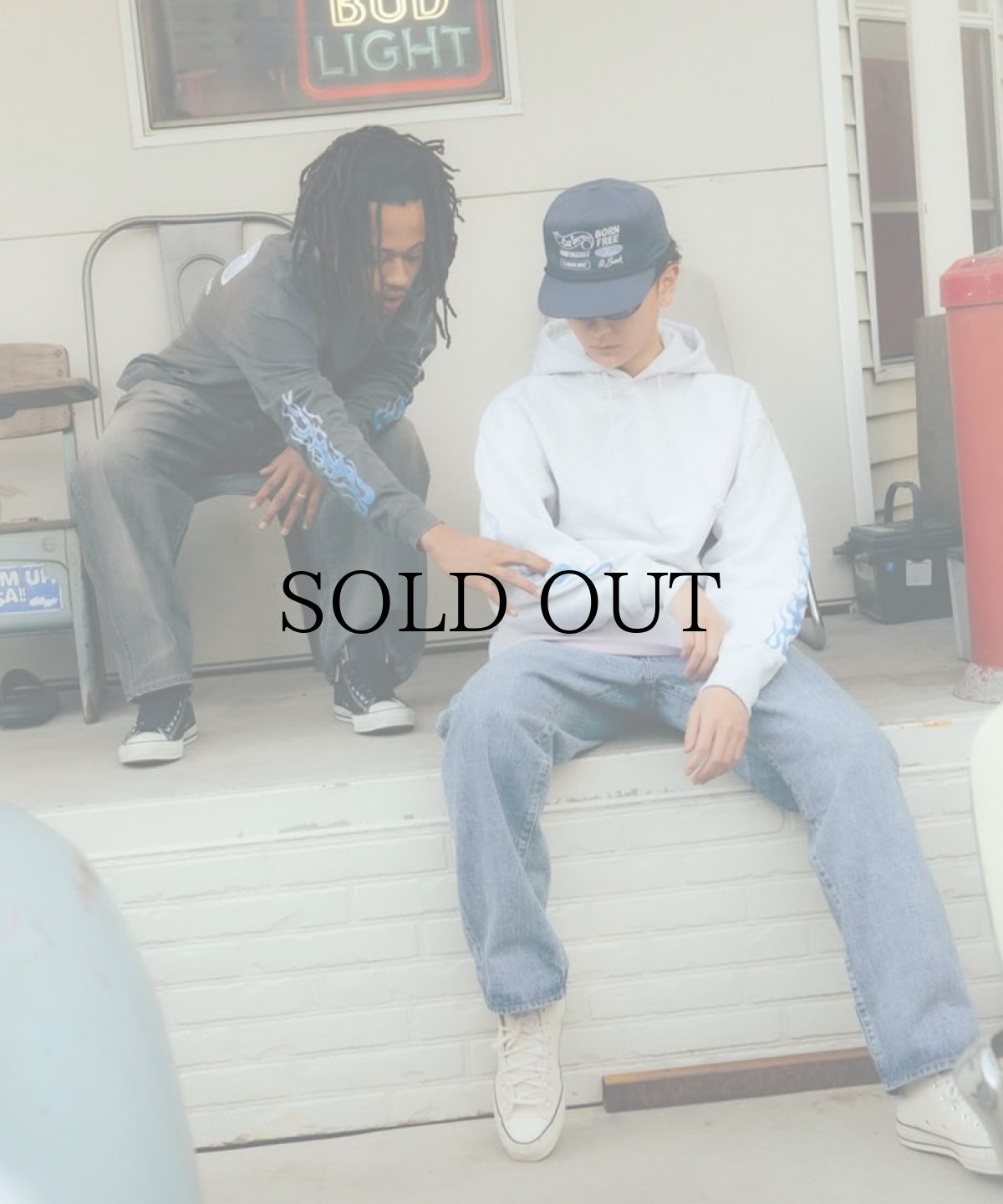 画像7: HIDEANDSEEK(ハイドアンドシーク) / HIDEANDSEEK×CarService Hooded Sweat Shirt (7)