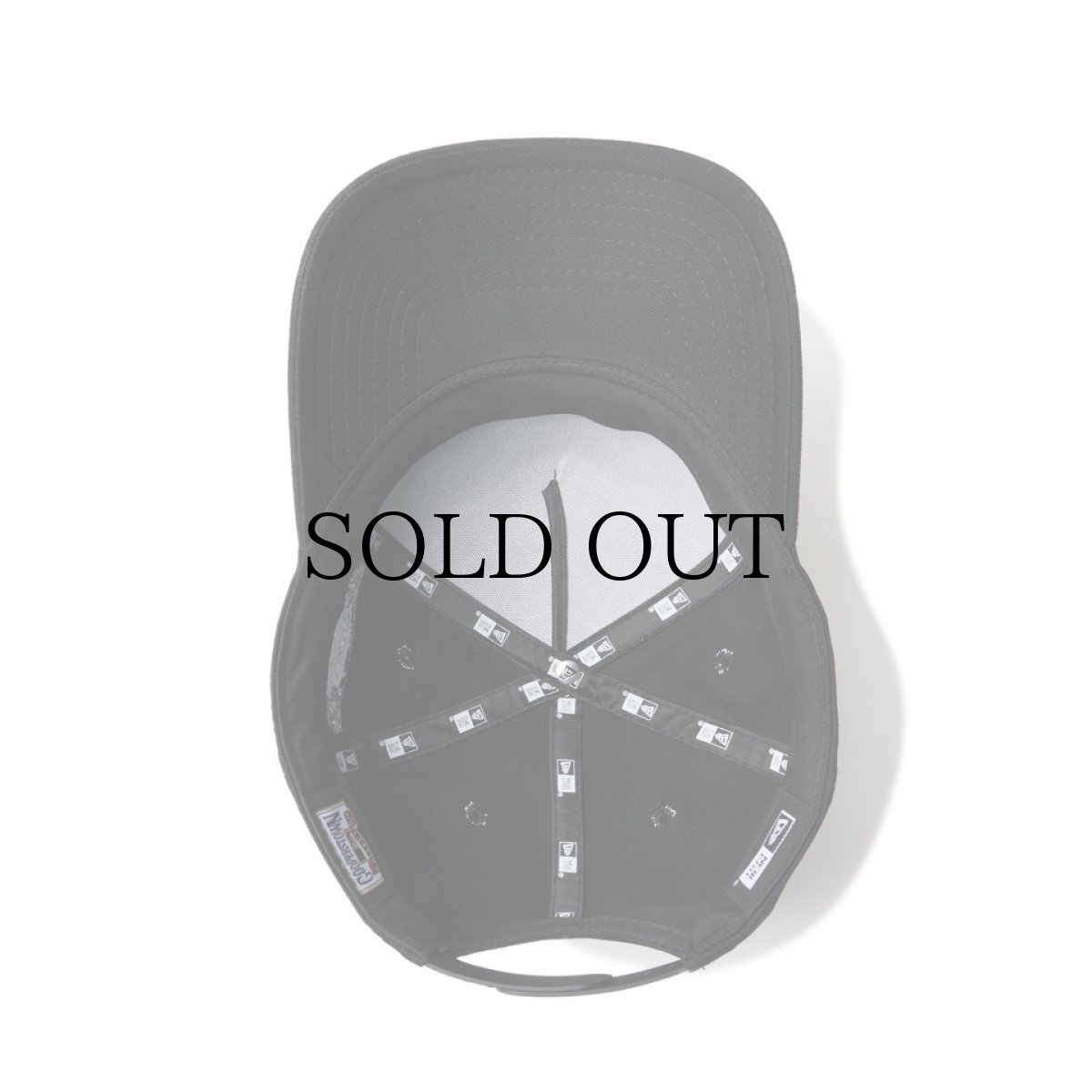 画像5: NEW ERA / 9FORTY A-Frame MLB Black & White サンディエゴ・パドレス クーパーズタウン (5)