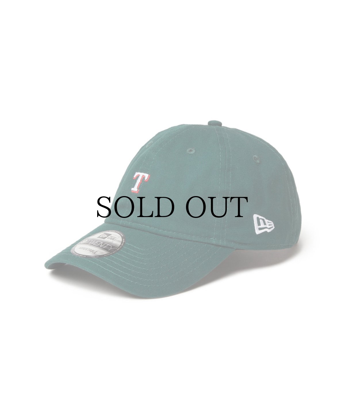 画像1: NEW ERA / 9TWENTY MLB Buckle テキサス・レンジャーズ ミニロゴ (1)